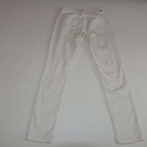 Levi's Women's Bold Curve Skinny Jeans Size 29 Low Rise White 30" Inseam Denim - Picture 6 of 7